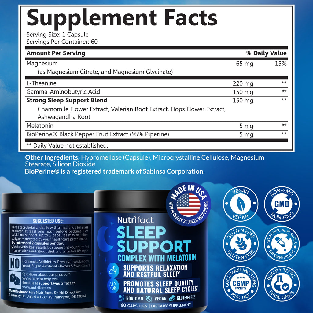 Sleep Aid Complex with Melatonin