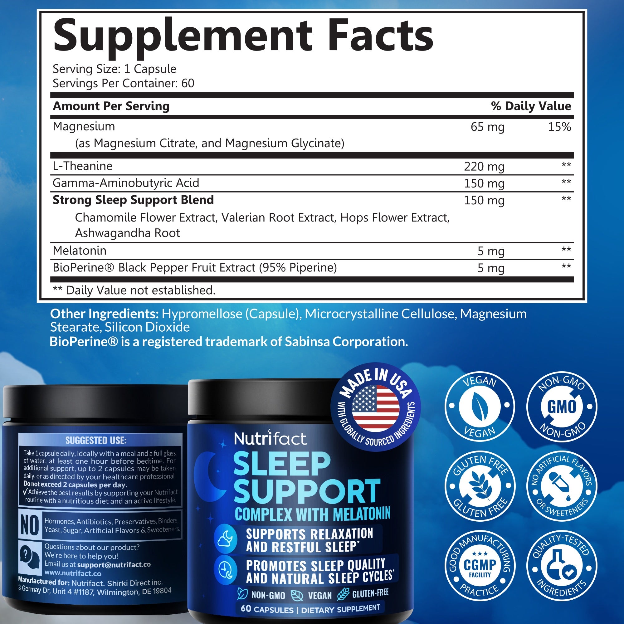 Sleep Aid Complex with Melatonin